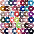 Premium South Korean Velvet Elastics Hair Bands Bulk Wholesale Scrunchy Hair Ties for Women and Girls Hair Accessories