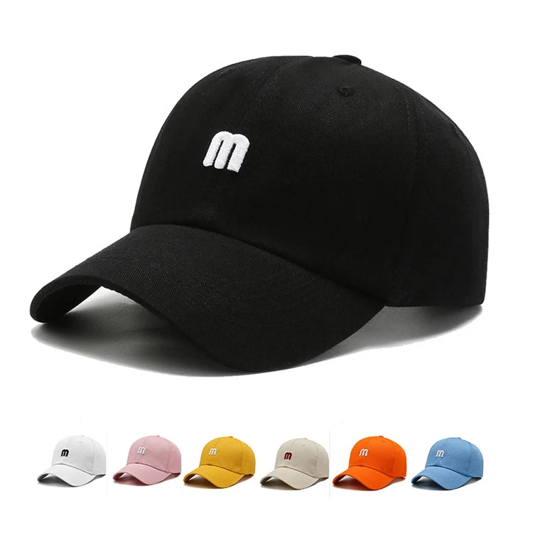 High Quality Plain Curved Brim Sport Baseball Cap Custom Embroidery Logo Unisex Baseball Hat Wholesale Hat