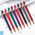 Spot Aluminum Rod Metal Wholesale Pen Press Metal Pen With Custom logo Can Print Laser Ballpoint Pen