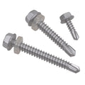 DIN7504K External Hexagon Flange Face Self-tapping Screw Cross Recessed Raised Countersunk Self-drilling Tapping Screws