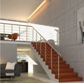 YL Stainless 304 Brushed Rod Railing for Staircase Stainless Tube Railing