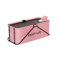 Creative Environment-friendly Plastic PVC Folding Strong Adult Full Body Perspiration Steam Bathtub with Lid for Household Use