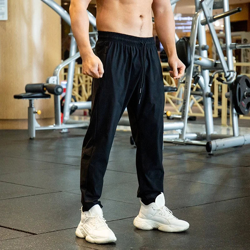 Custom Fitness Men Quick Dry Joggers Sport Running Pants Breathable Leisure Workout Men Gym Fitness Exercise Pants