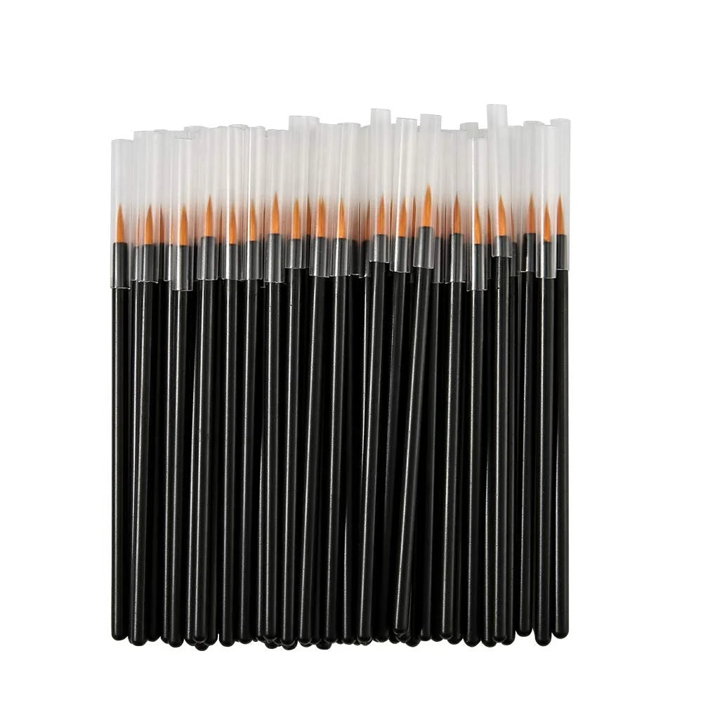 Disposable Eyeliner Brush Applicator Cosmetic Eye Wands Makeup Tool