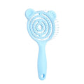 Candy-Color Portable Panda Hairdressing Comb Styling Care Fluffy Hollow Comb Eco-Friendly Fashion Styling Feature Custom Logo