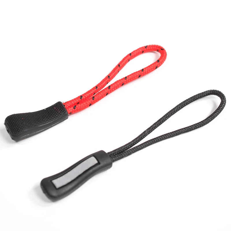 High Quality Custom Colorful Soft PVC Zipper Pull Head Silicone Rubber Zipper Puller for Garment Handbag Sportswear Backpack