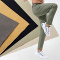 Man Women Sport Cloth Eco-friendly Coat Jacket Pant Short Washed 67% Cotton 30% Nylon 3% Spandex Sportswear Fabric