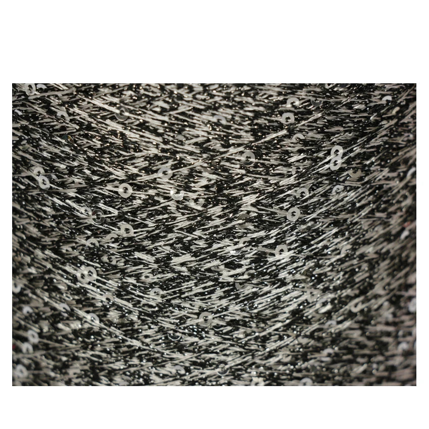 Angjia AJ Customizable Sequin Dyed Ring Spun Fancy Yarn 1/5.5NM Count Standard Twist High Strength Evenness Various Colors