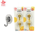 Direct Factory Luxury Crystal Rectangle Jacket Hooks Self-Adhesive Steel Tools for Bathroom Kitchen Outdoor Use Made Plastic