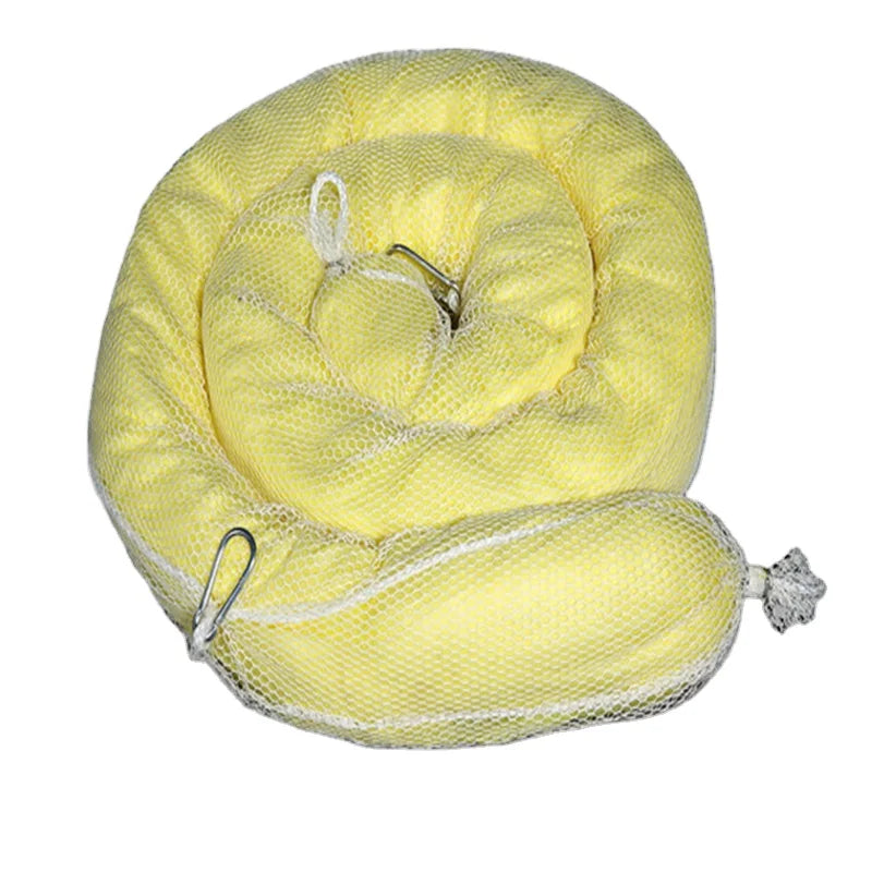 100mm Polypropylene Liquid Chemical Absorbent Boom with Hazardous Chemical Sock Oilspillpro CHA-10030 Environmental Product