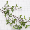 Y-M022 Wholesale Artificial Plants Greenery Realistic Artificial Plants Artificial Faux Greenery Milan Leaves Branch