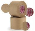 Dongguan Manufacturer Custom Printed Kraft Paper Tape Adhesive Gummed Tape Jumbo