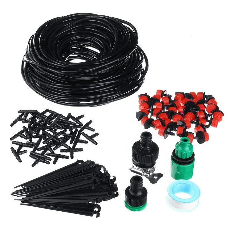 Garden DIY Irrigation Drip Kit Dripper Plant Watering System for Garden Landscape Flower Bed Patio Plants