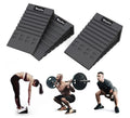 Adjustable Rubber Squat Wedge Block Squat Wedge Ramp for Deadlift