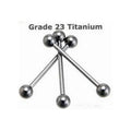 G23 Titanium Tongue Rings-Orthodox Fashion Body Jewelry for Wedding & Party Children's Gift