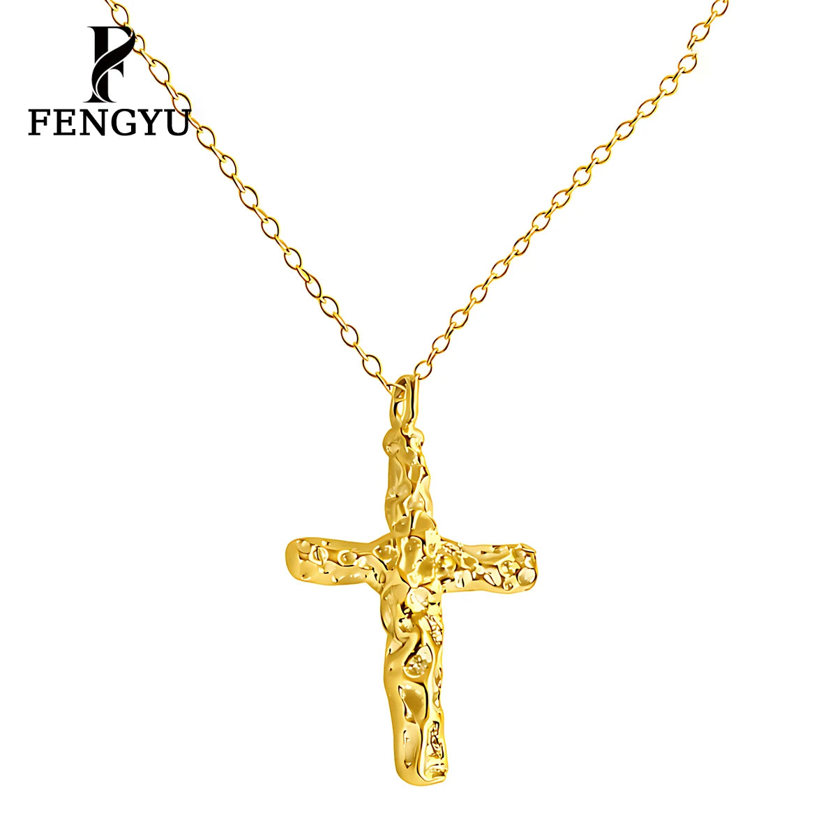 Fine Cross Drop Men and Women Necklace 925 Sterling Silver Fashion Chains Jewelry Necklaces Designer Custom Jewelry