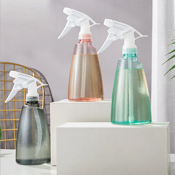High Quality Cosmetic PET Plastic Spray Bottle 28/410 Trigger Sprayer 500ml for Fruit and Garden Watering Pump Sprayer