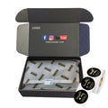 Free Design Factory Customize Corrugated Packaging Boxes Black Mailer Custom logo Mailer Boxes