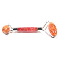 HZ Hot Sales Skin Care Tools Custom 100% Natural Crystal Facial Fire Gua Sha Jade Roller Agate Roller