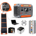 300W Type-C USB AC/DC Portable Power Bank 288Wh Premium  Battery for Outdoor Camping Solar Generator Power Station