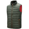 100% Recycled Polyester Woven Men's Vest Goose Down Vest Quilt Jackets for Men