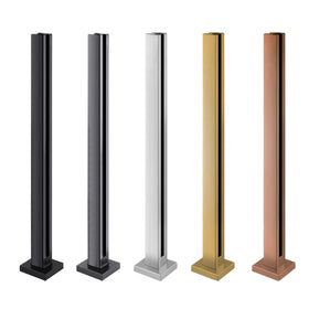 Condibe Balcony Glass Fence Stainless Steel square Baluster