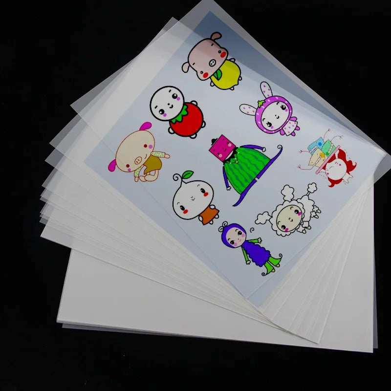 Transfer Paper & Film A4 A3 DTF Transfers Printer DTF Film for DTF T-shirt Inkjet Printer Digital Printing
