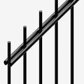 High Quality Security  Double Wire PVC Power  Welded Mesh Fencing Twin Bar Wire Welded Mesh Fence