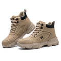 AMAWEI Safety Shoes Work Shoes for Men Steel Toe Sneakers 9193