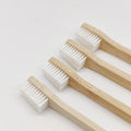 Factory Sell Bamboo Pet Toothbrush Double Sided Dog Teeth Cleaning Brush Puppy Dental Brush for Small and Large Breed Pets