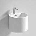Newly Wall Hung Ceramic Hand Wash Bathroom Vanity Basin