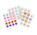 4 in 1 Pack Cartoon Style Customized Shape Colorful Stars Hydrocolloid Acne Blemish Pimple Patches Acne Patches Private Label