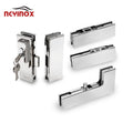 Tempered Glass Door Accessories Glass Swing Door Aluminum Top Patch Fitting
