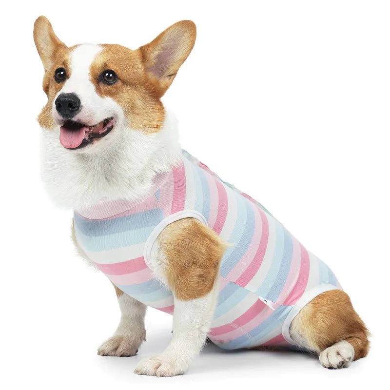 Breathable Clothes Dog Surgery Recovery Suit Vest Dog Sterilization Suit Postoperative Clothing for Dogs