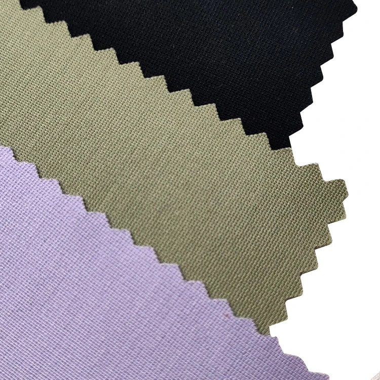 OEM Knit Fabric Factory Customize 40% Eco Cosy 11% Modal 44% Nylon 5% Spandex Rib Jersey Fabric Sweater Dress Garment Stretch