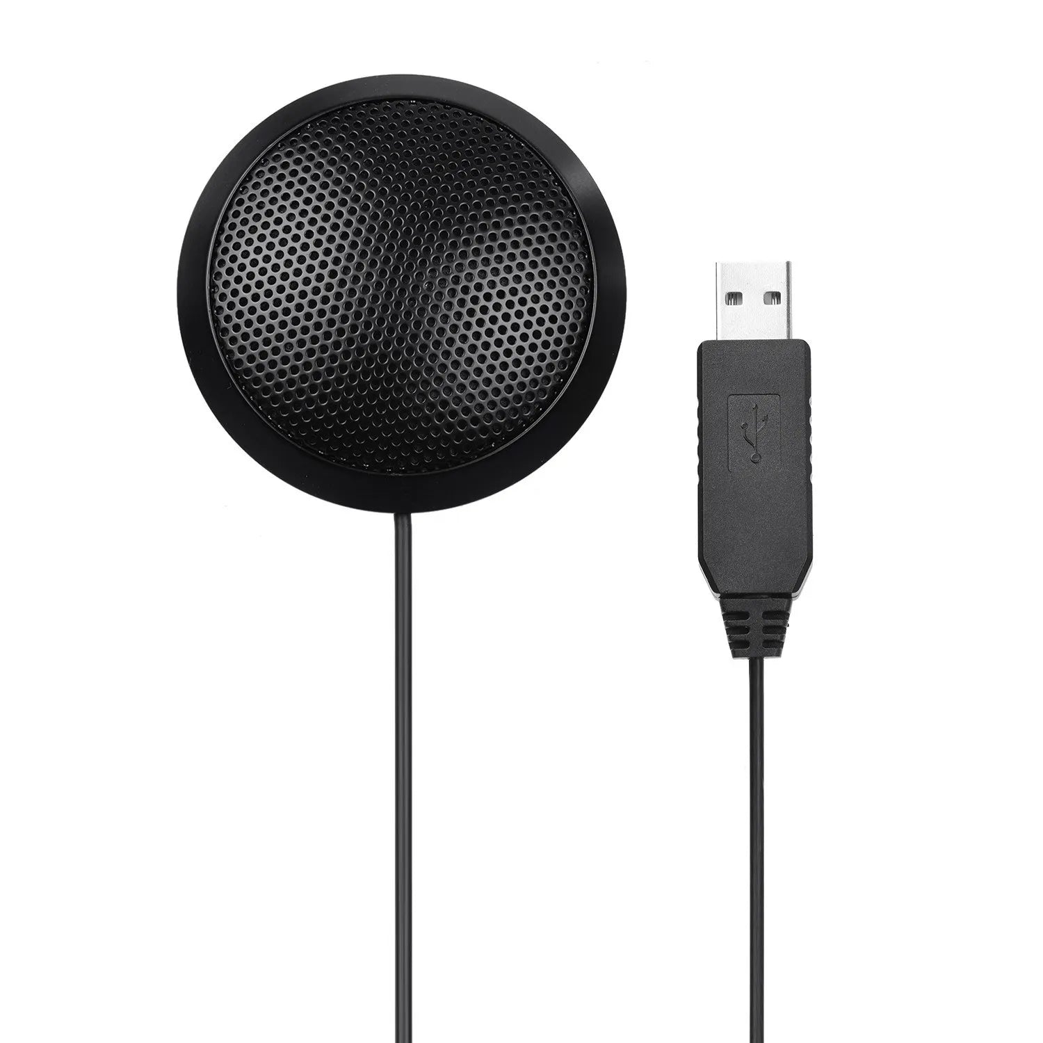 USB Conference Microphone Omnidirectional Computer Microphone Plug and Play Laptop Mic for Video Conderence Live Streaming