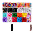 Polymer Clay Beads for DIY Jewelry Making Kit Heishi Beads Bracelets Supplies for Bracelets Making