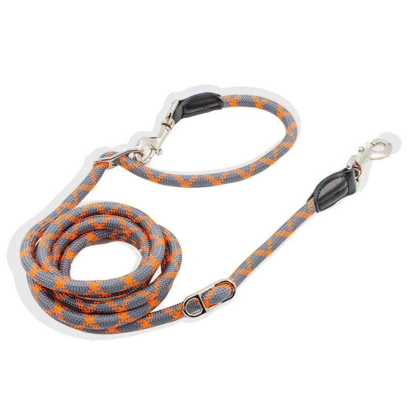 Reflective Adjustable Rope slip Nylon Rope Dog Leash slip Lead Dog Leash Dog Leash