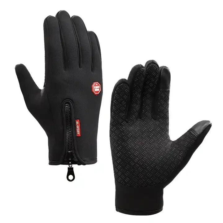 High-quality Anti Slip Windproof Winter Touchscreen Gloves Men Warm Thermal Cycling Gloves