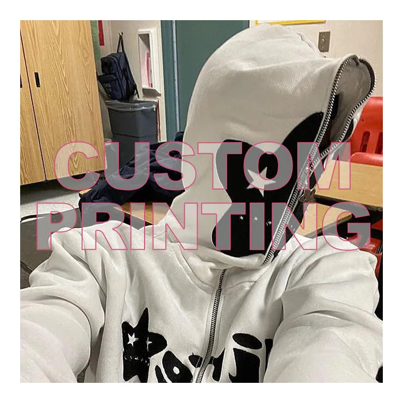 With Wholesale New Materials Mens Cotton Heavyweight Hoodie Custom Men's Embroidery Zip Hoodies