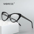 Model 2020 Latest Fashion Blue Light Blocking Computer Cat Eye Clear Glasses Spectacles Eyeglasses Frames for Girls