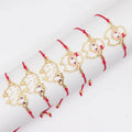 Handmade Woven Miyuki Seed Bead Bracelet Cute Boho Style Sheep Fashionable Bracelet for Women's Custom Bracelet Charm Pendant