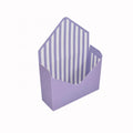 CSMD Chinese Manufacturers Wholesale Envelope Packaging Purple Cardboard Flower Bouquet Box for Mother's Day