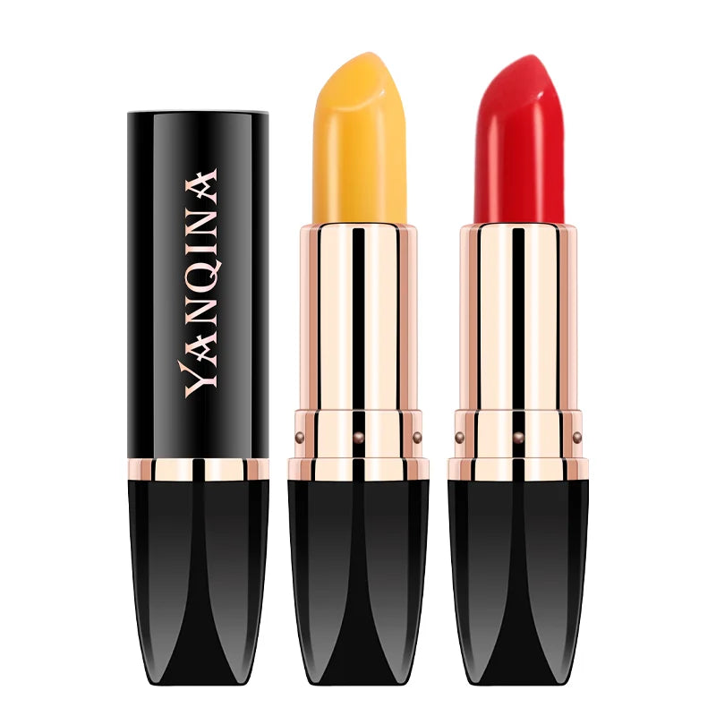 YANQINA Wholesale Colour Changing Lipstick Moisturizing Nursing Lip Balm Matte Stick Lipstick Lip Balms With Color