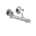 Wall Mounted Wash Basin Mixer Tap Bathroom Bathtub Faucet Combo with Hot Cold Valve