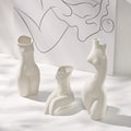 Hot Selling White Ceramic Contemporary Tabletop Vase Female Body Art for Home Decoration Matt Glaze