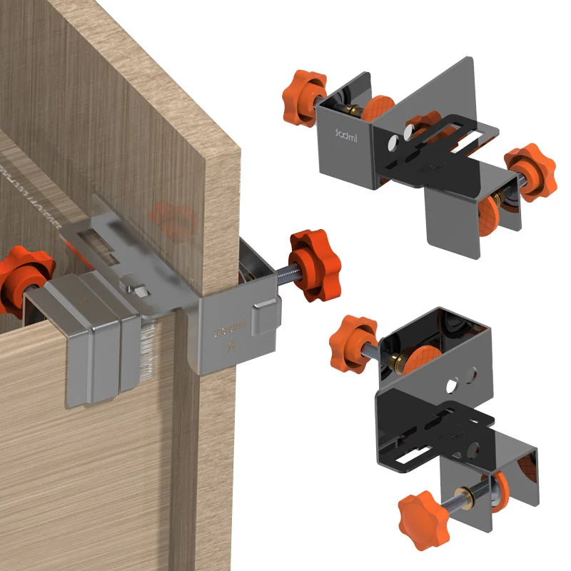 Imbot Oem Adjustable Stainless Steel Drawer Panel Installation Clip Cabinet Hardware for Drawer Refurbishment
