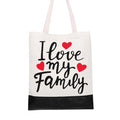 Qualisub Personalized Linen Shopping Toe with PU Bottom Sublimation Shopping Tote Blanks Linen Sublimation Shopping Bag