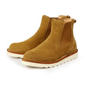 Stitchdown Men's Genuine Leather Chukka Boots Round Toe Ankle Height Western Desert Chelsea Style for Winter