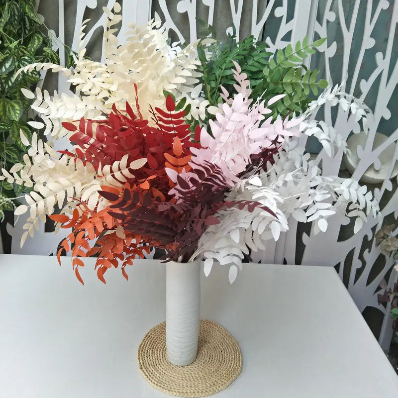 SPR Artificial White Orchid Peony Decorative Flower Bouquet Silk Hydrangea Single Rose for Wedding Centerpie Decoration Flower